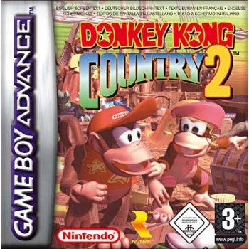 DONKEY KONG COUNTRY 2 gba pal (cart. seule)