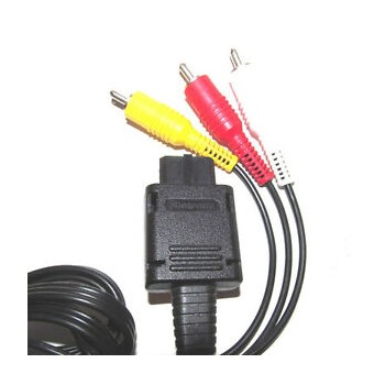 C&acirc;ble Rca Super Nintendo/N64/Game Cube