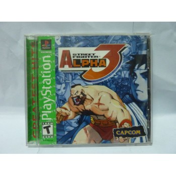 STREET FIGHTER ALPHA 3 pal (excellent &eacute;tat)
