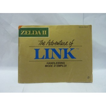 NOTICE DE ZELDA 2 Nes 