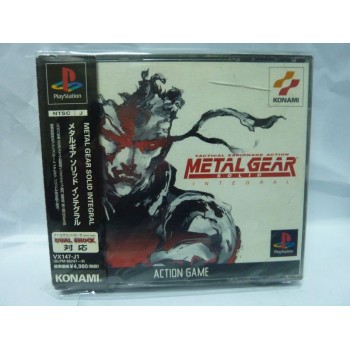 METAL GEAR SOLID INTEGRAL avec spincard