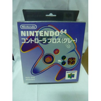 PAD N64 Gris en boite Japan