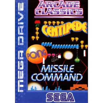 ARCADE CLASSICS (centipede, missile command, pong)