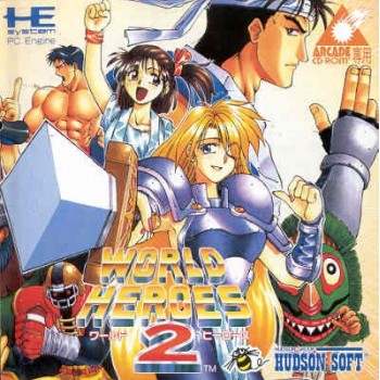 WORLD HEROES 2 avec spincard