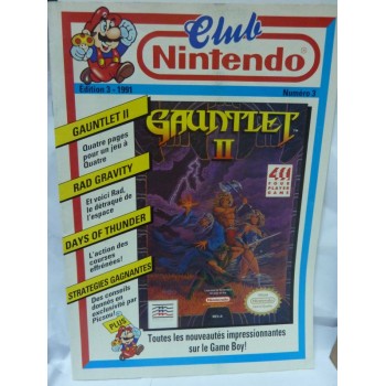 CLUB NINTENDO N&deg;3 Edition 3 1991