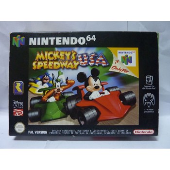 MICKEY SPEEDWAY USA Pal (cart. seule)