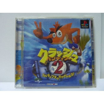 CRASH BANDICOOT 2 jap avec spincard