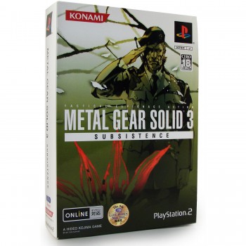 METAL GEAR SOLID 3 Subsistence Limited Edition Japan