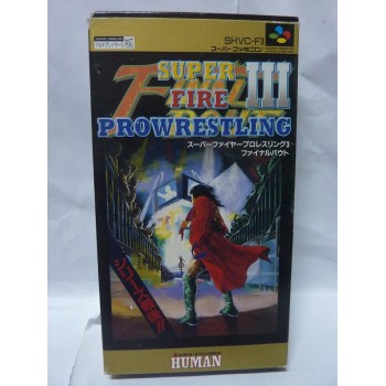 SUPER FIRE PRO WRESTLING 3 Jap
