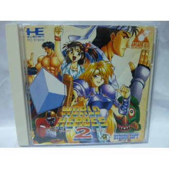 WORLD HEROES 2 avec spincard