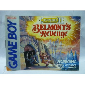 NOTICE DE CASTLEVANIA II Belmonts Revenge Game Boy