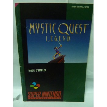 NOTICE DE MYSTIC QUEST Fah