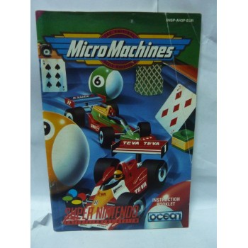 NOTICE DE MICRO MACHINES Fah