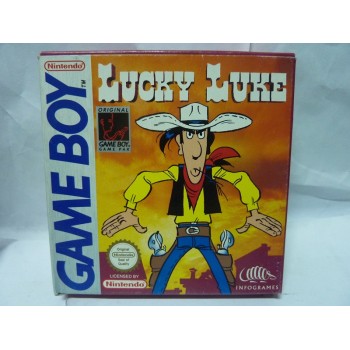 BOITE ET NOTICE DE LUCKY LUKE fah Game Boy