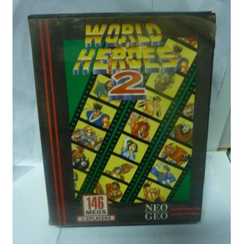 WORLD HEROES 2 us (sans notice, boite abîmée)