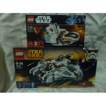 LEGO STAR WARS The Ghost 75053 + The Phantom 75170 Neuf !!!