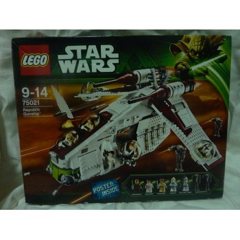 LEGO STAR WARS REPUBLIC GUNSHIP 75021 Neuf !!!