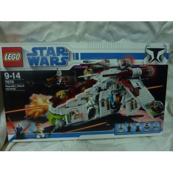 LEGO STAR WARS REPUBLIC ATTACK GUNSHIP 7676 Neuf !!!