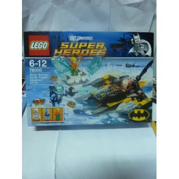 LEGO DC UNIVERSE SUPER HEROES ARCTIC BATMAN VS MR.FREEZE. AQUAMAN ON ICE 76000 Neuf !!!