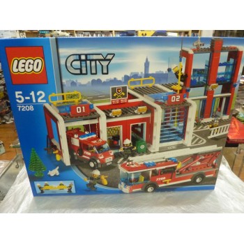 LEGO CITY Caserne de Pompier 7208 Neuf !!!