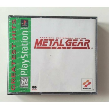 METAL GEAR SOLID us (Edition greatest hits)