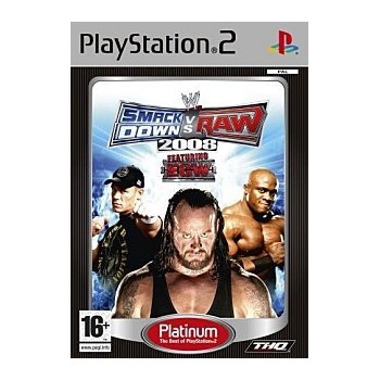 SMACKDOWN !  VS RAW 2008 (platinum)