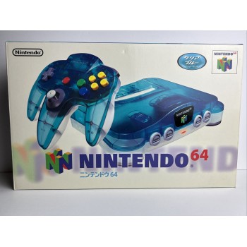 NINTENDO 64 CLEAR BLUE Japan