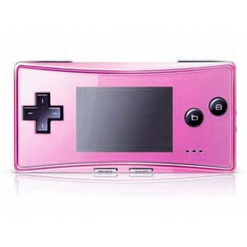 GAME BOY MICRO rose + chargeur