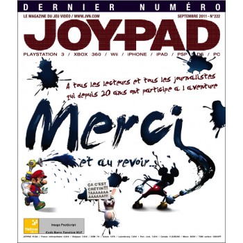 JOYPAD N&deg;222 (Dernier num&eacute;ro)