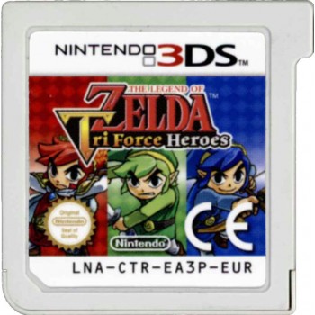 ZELDA TRIFORCE HEROES (cart. seule)