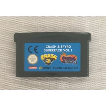 CRASH & SPIRO gba