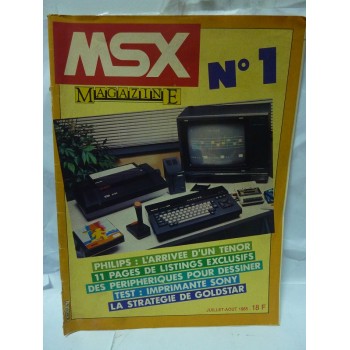MSX MAGAZINE N°1