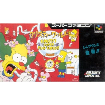 KRUSTY'S SUPER FUN HOUSE