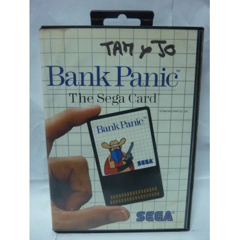 BANK PANIC Sega Card complet