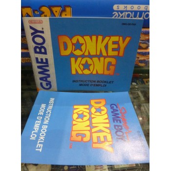 NOTICE DE DONKEY KONG Game Boy