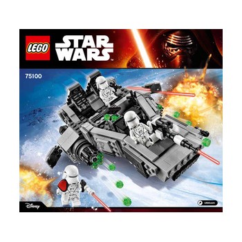 LEGO STAR WARS 75100 FIRSTB ORDER SNOWSPEEDER   (neuf)