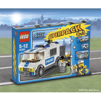 LEGO CITY SUPER PACK 66363 NEUF 