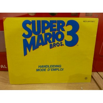 NOTICE DE SUPER MARIO BROS 3 Nes 