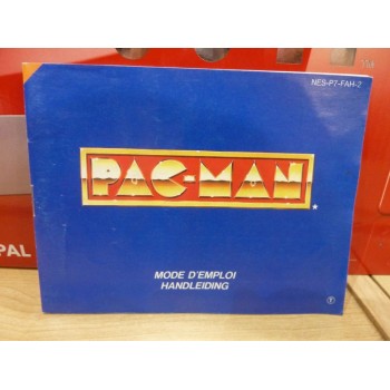 NOTICE DE PAC MAN Nes 