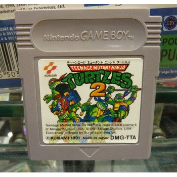 TURTLES NINJA 2 gb (Cart. Seule)