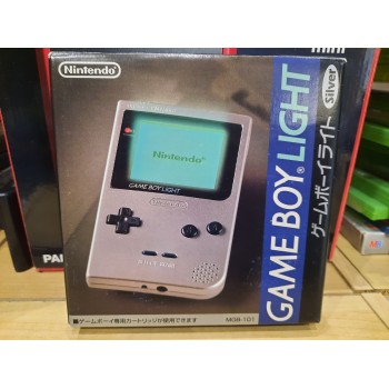 GAMEBOY LIGHT Silver compl&egrave;te (tr&egrave;s bon &eacute;tat)