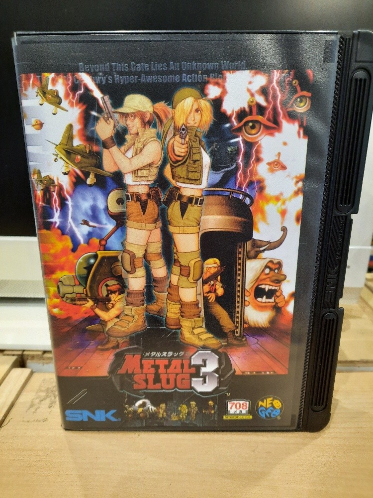 Metal Slug Perfect – Neo Geo AES – SNK – Complet Comme Neuf – NCI Atomik Convert
