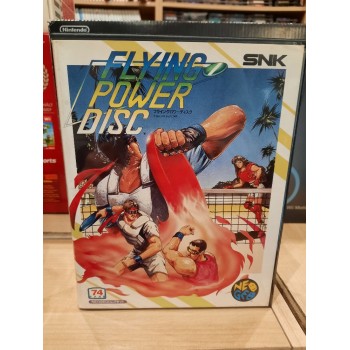 FLYING POWER DISC / WINDJAMMERS aes Original Very Good Condition