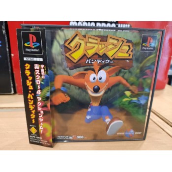 CRASH BANDICOOT 1&egrave;re ed jap avec spincard