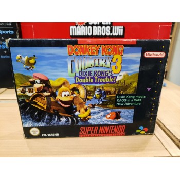 BOITE VIDE DONKEY KONG COUNTRY 3 pal uk