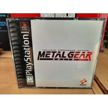 METAL GEAR SOLID usa 1&egrave;re Edition (excellent &eacute;tat)