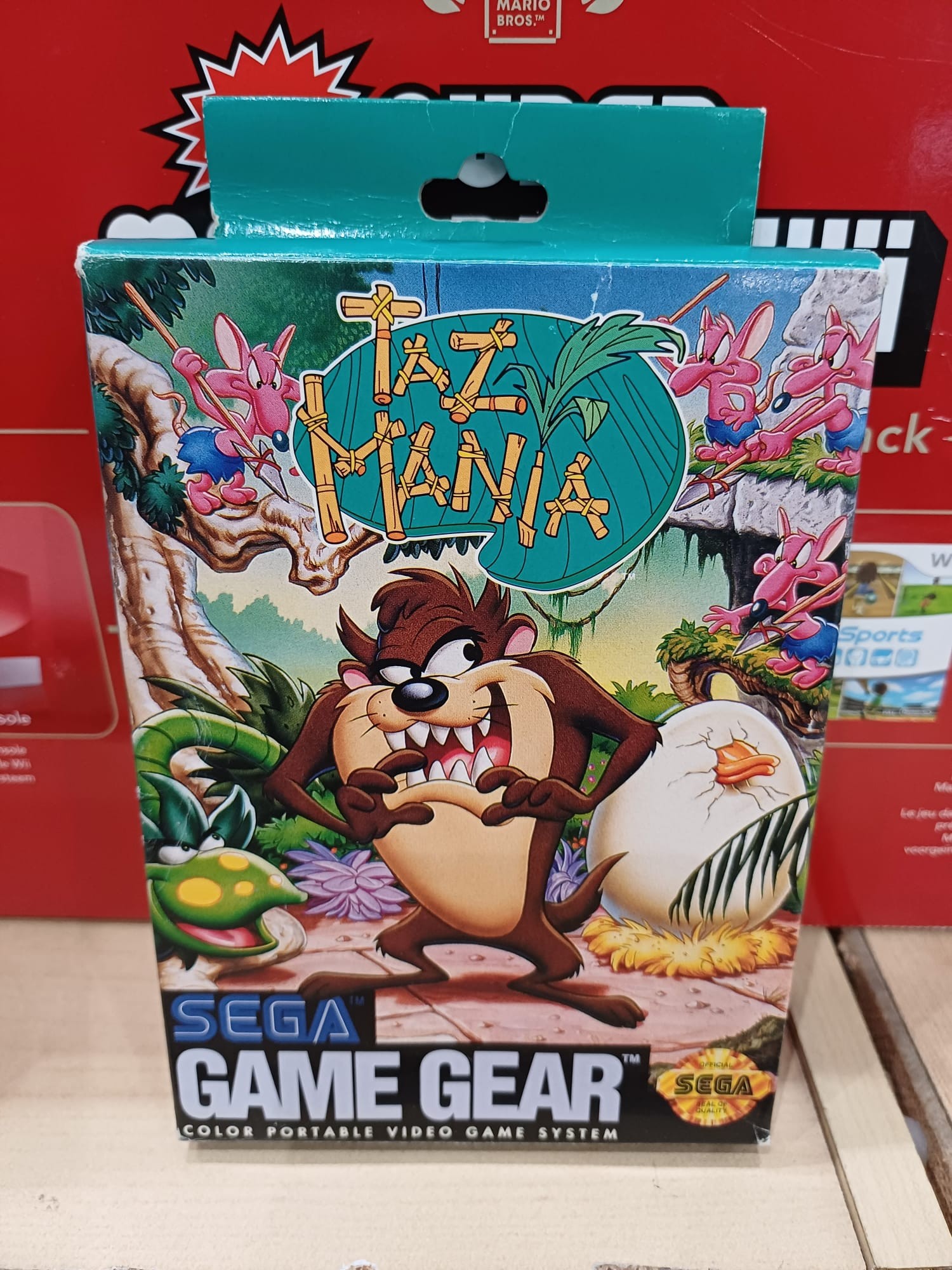 Notice De Jeu Tazmania Pour Sega Game Gear - Bon état - PAL - France