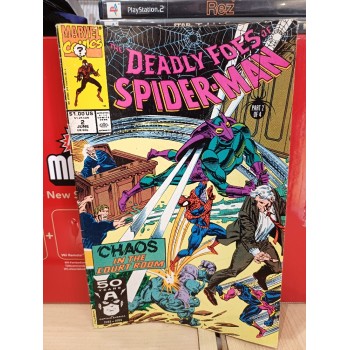 COMICS The Deadly Foes of SPIDERMAN 2 June 1991 usa