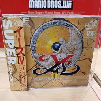 Y'S IV avec spincard (excellent &eacute;tat)