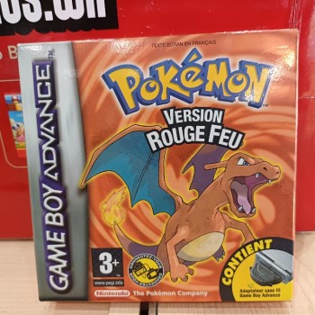 POKEMON ROUGE FEU complet